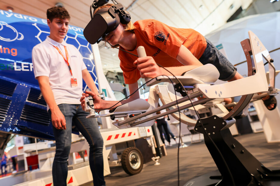 Naturwissenschaft und Technik sind die Themen, mit denen die IdeenExpo 2022 Hunderttausende junge Menschen zum ­Ausprobieren und Mitmachen begeistern konnte. Foto: IdeenExpo GmbH