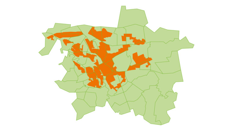 Satzungsgebiete Fernwärme Region Hannover Foto: enercity