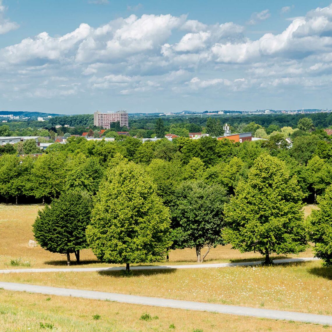 Blick vom Kronsberg auf Hannover